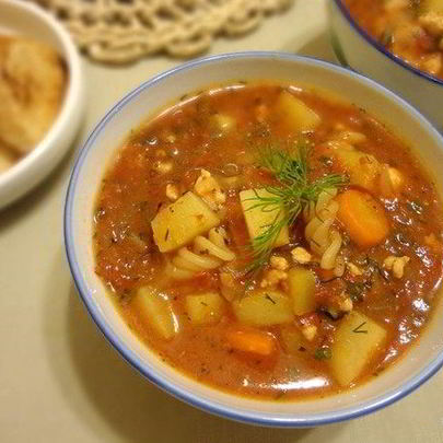 Гуляш из фарша