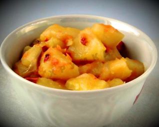 Гуляш из картофеля