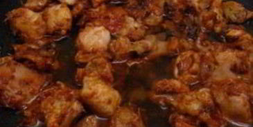 гуляш из кролика с подливкой