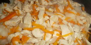 гуляш из куриного филе