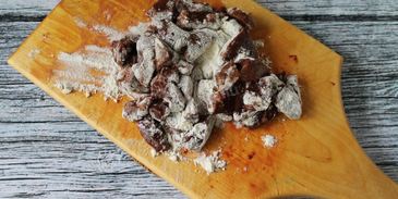 гуляш из печени с подливкой