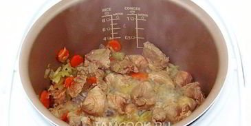 гуляш из свинины по-мадьярски в мультиварке