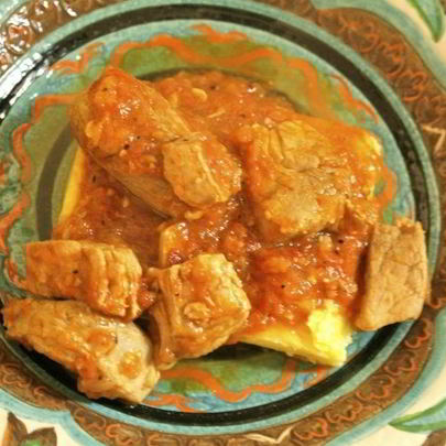 Гуляш из свинины