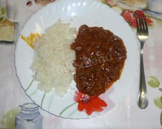 Гуляш печеночный свиной