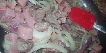 гуляш по-немецки с перцем