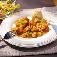 Рецепт Охотничьего гуляша из индейки