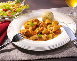 Охотничий гуляш из индейки