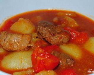 Венгерский гуляш из говядины