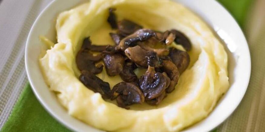 Рецепт картофельного пюре с грибами