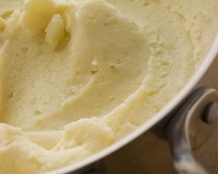 Картофельное пюре с молоком