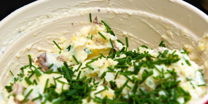 Рецепт картофельного пюре со сметаной