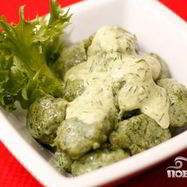 Рецепт Картофельных клецек со шпинатом