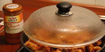 картофельные ньокки с куриным филе и грибами