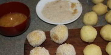 картофельные шарики из пюре