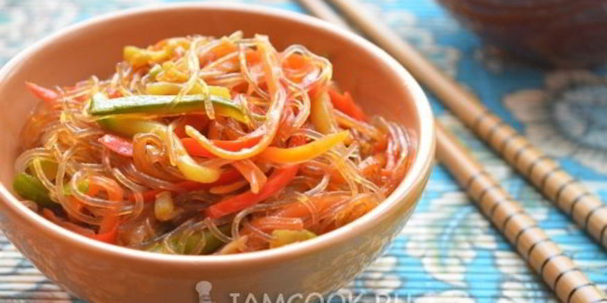 Рецепт китайской лапши с овощами