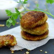 Рецепт Гороховых котлет