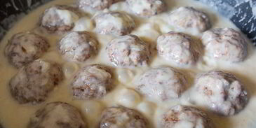 гречаники в сметанном соусе