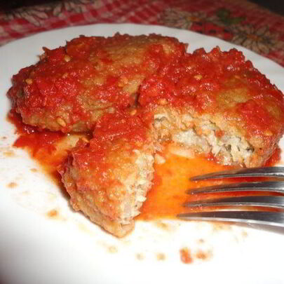 Гречаники в томатном соусе