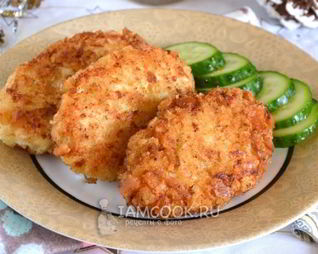 Классические пожарские котлеты со сливочным маслом