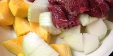 котлета с тыквой паровая для раздельного питания