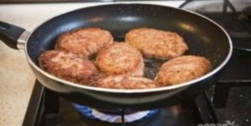 котлеты из фарша говядины и свинины