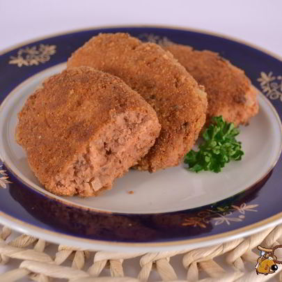 Котлеты из фарша лосося