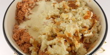 котлеты из фарша лосося