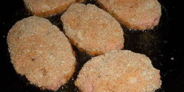 котлеты из фарша лосося