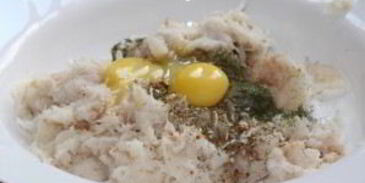 котлеты из филе трески