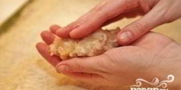 котлеты из филе трески