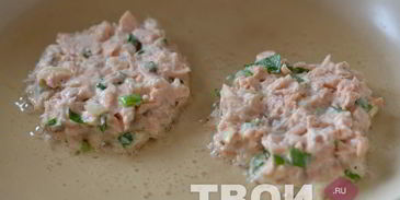 котлеты из горбуши