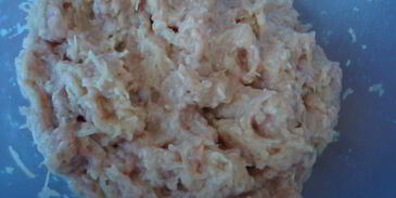 котлеты из индейки и картошки