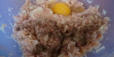 котлеты из индейки и картошки