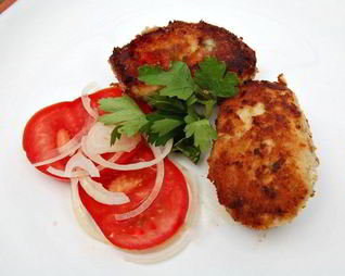 Котлеты из индейки в панировке