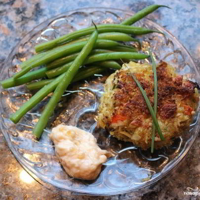 Котлеты из крабовых палочек