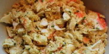 котлеты из крабовых палочек