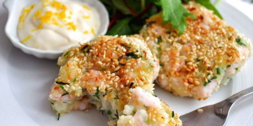 Рецепт котлет из креветок