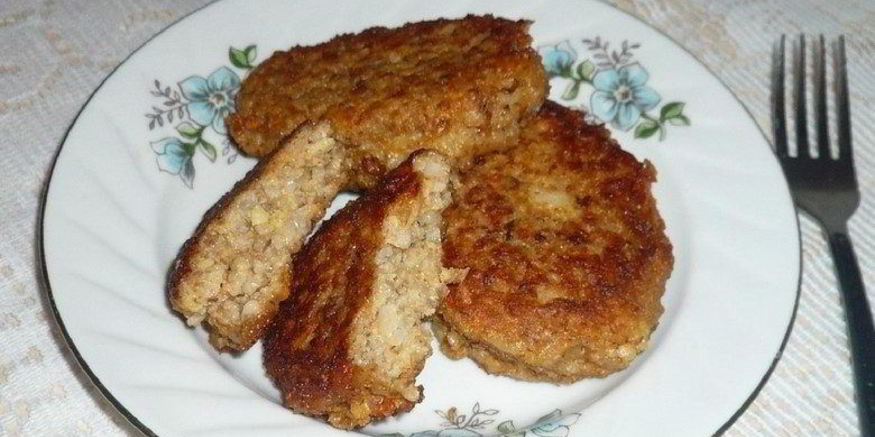Рецепт котлет из крупы