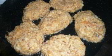 котлеты из крупы