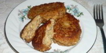 котлеты из крупы