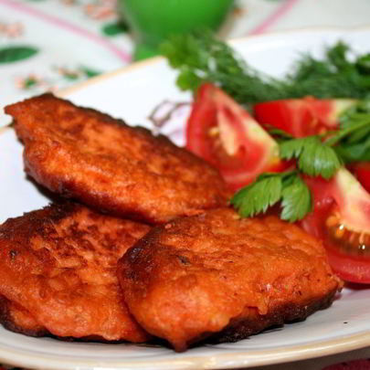 Котлеты из лососевого фарша