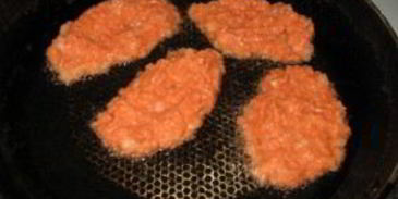 котлеты из лососевого фарша