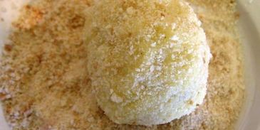 котлеты картофельные с грибной начинкой