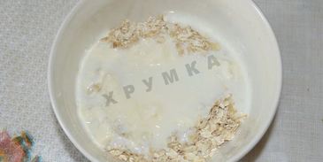 котлеты куриные с хлопьями