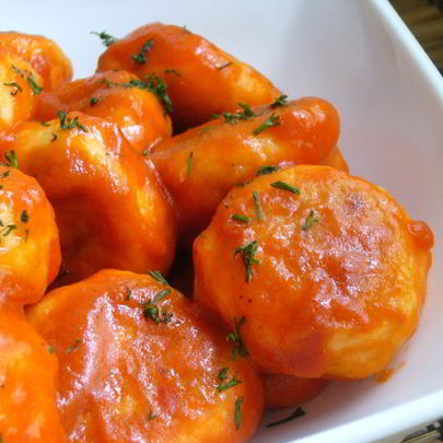 Котлеты рыбные в томатном соусе