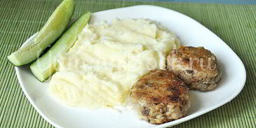 котлеты с черносливом