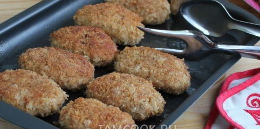 Рецепт котлет школьных