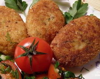 Крабовые котлеты с сыром