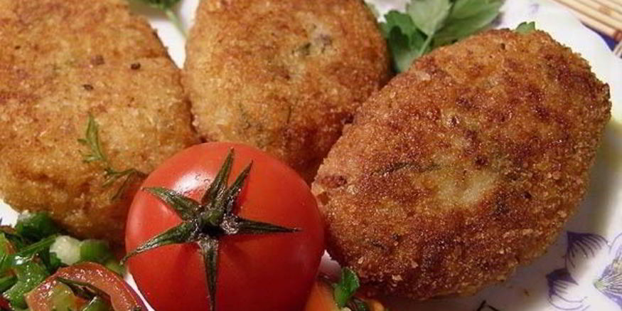 Рецепт крабовых котлет с сырома