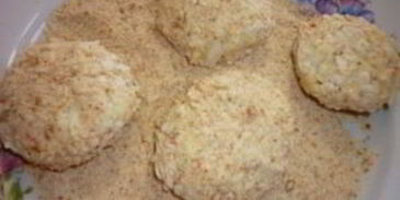 крабовые котлеты с сыром